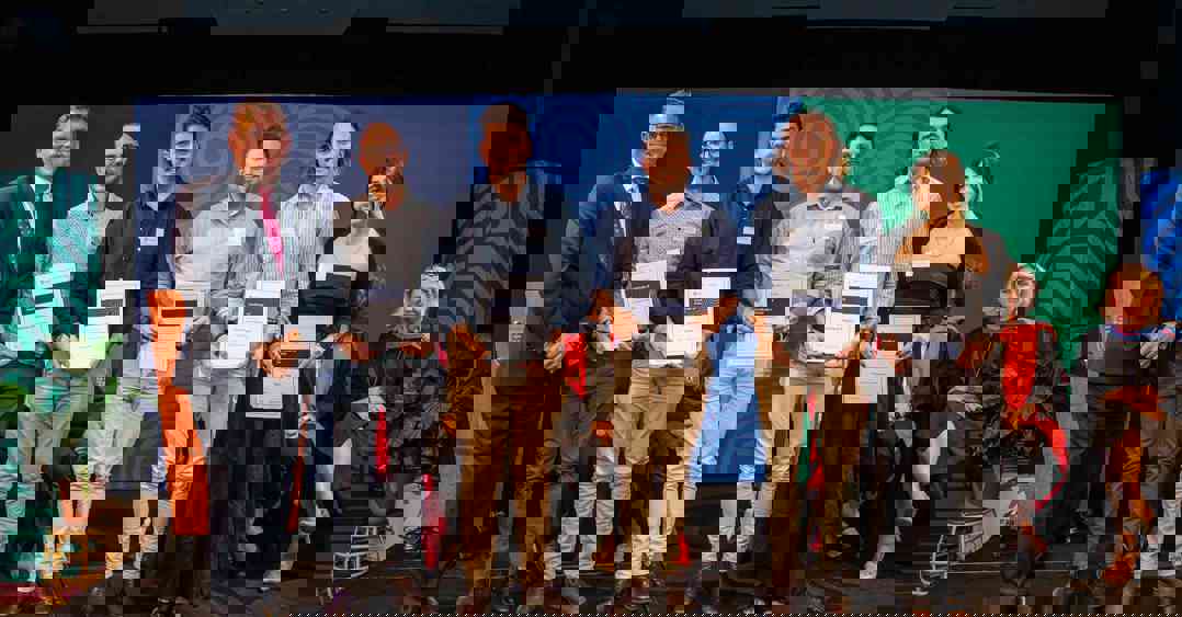 Wagga scholarship recipients at presentation