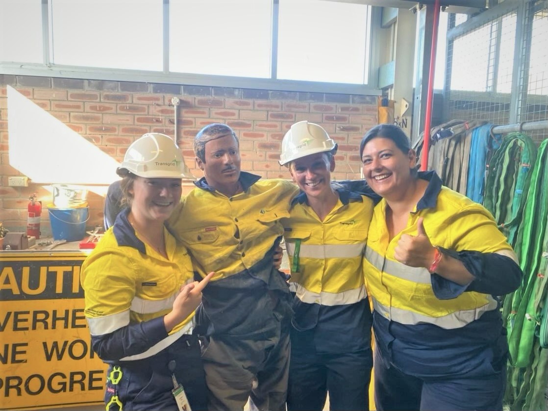 Happy Transgrid apprentices