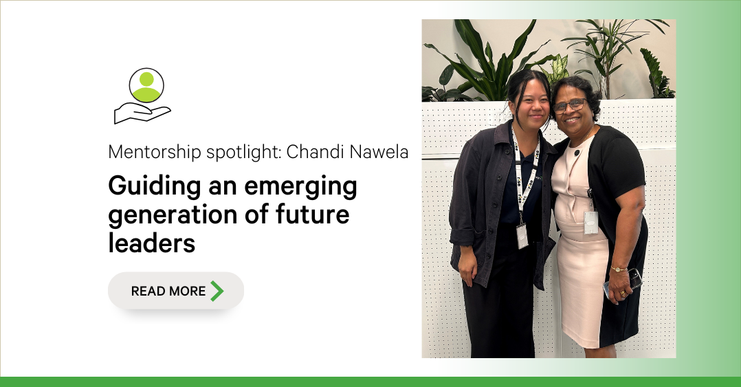 Mentorship spotlight - Chandi Nawela
