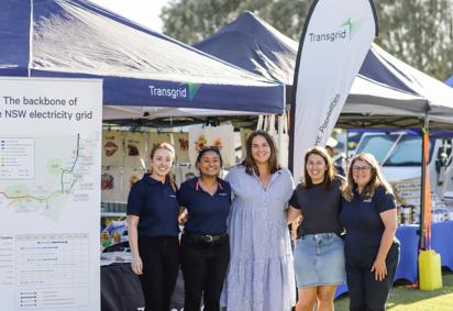 Transgrid carries out community consultation at the Jerilderie Fun Fair 1