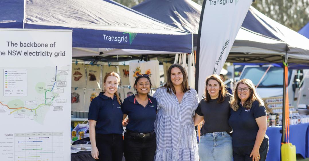 Transgrid carries out community consultation at the Jerilderie Fun Fair 1