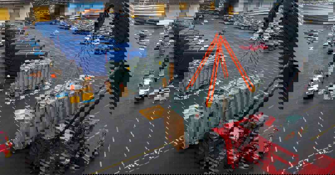 EnergyConnect big kit arrival at Port Kembla