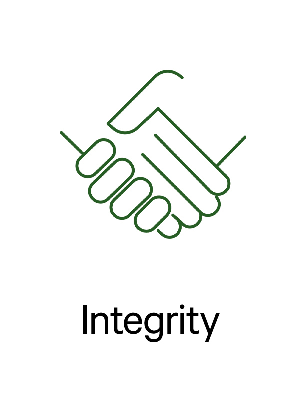 United in respect and trust for one another.