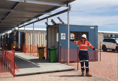 Hayley Morris at Booroorban camp